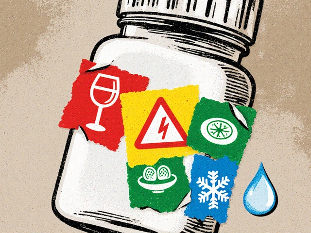 Pharmacy Auxiliary Labels: What the Color Stickers on Your Medicine Bottles Really Mean
