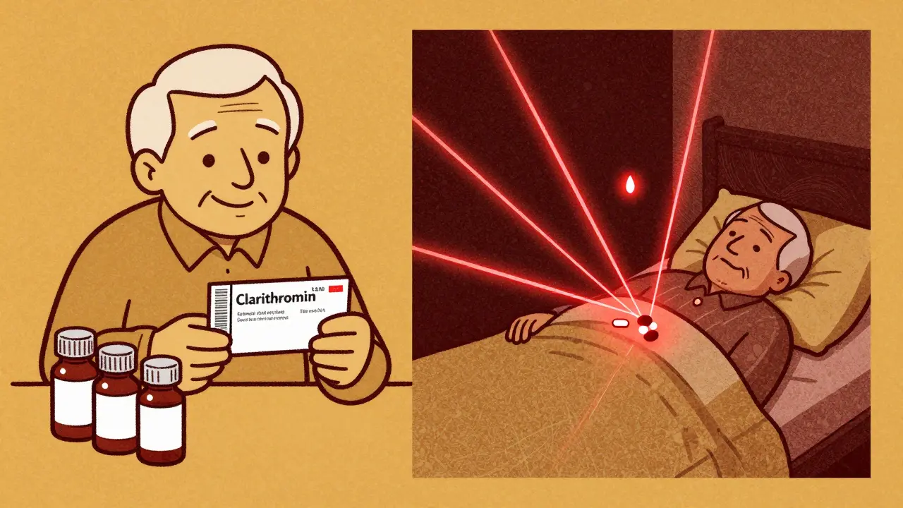 Clarithromycin Drug Interactions: Dangerous Combinations to Avoid